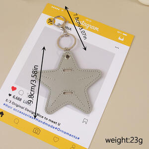 Llaveros De Pu De Calidad Premium De La Serie Simple Daily Star Food h5 Imagen6