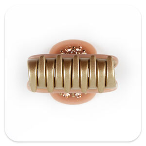 Luxurious Series Simple Solid Color Acetate Rhinestone Hair Claws h5 Picture7