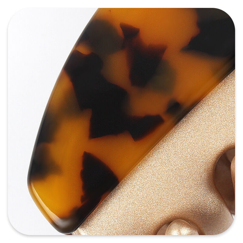 Simple Series Retro Patchwork Leopard Print Acetate Hair Claws Picture5