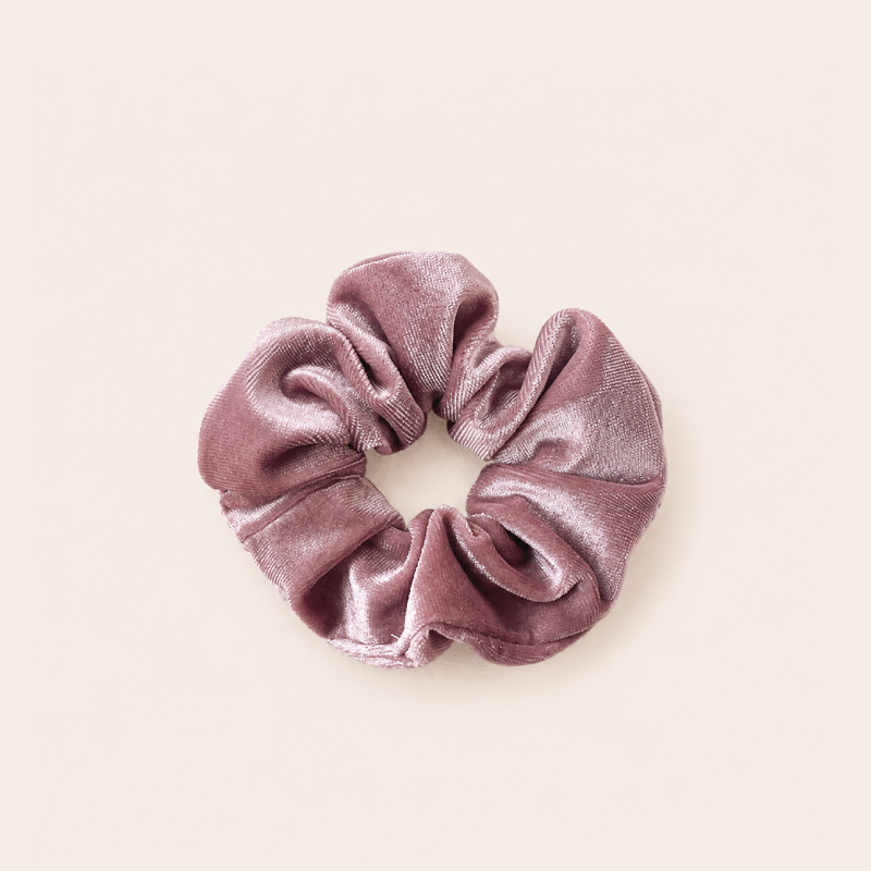 Simple Series Dagelijkse Effen Kleur Fluweel Scrunchies