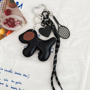 Niedliche Pu-Hunde-Taschenanhänger h5