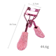 Rosa roja/clear OPP bag Imagen3