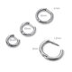 Silberfarbe/2.0mm coil * 8mm ID