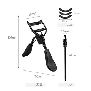 Einfache Serie Wimpernzange Aus Metall, Täglich, Einfarbig h5