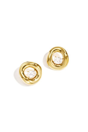 Stainless Steel Stud Earrings Circle Simple Daily Simple Series Women's Jewelry h5 