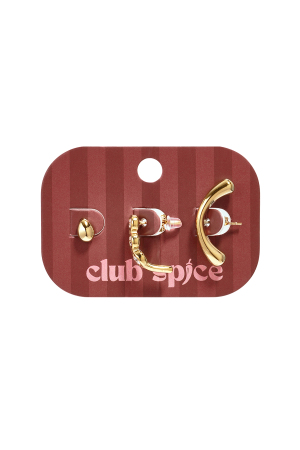 Stainless Steel Earring Sets Circle Simple Daily Simple Series Women's Jewelry h5 Picture3