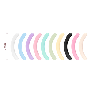 Recambios De Almohadillas De Gel De Sílice De Color Sólido Para Rizador De Pestañas Postizas De La Serie Simple Daily h5 Imagen5