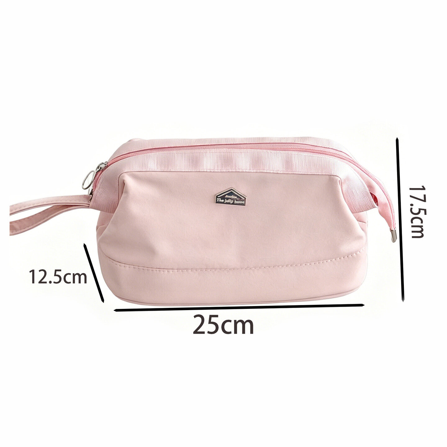 Einfache, Einfarbige Kosmetiktaschen Aus Nylon Für Damen 