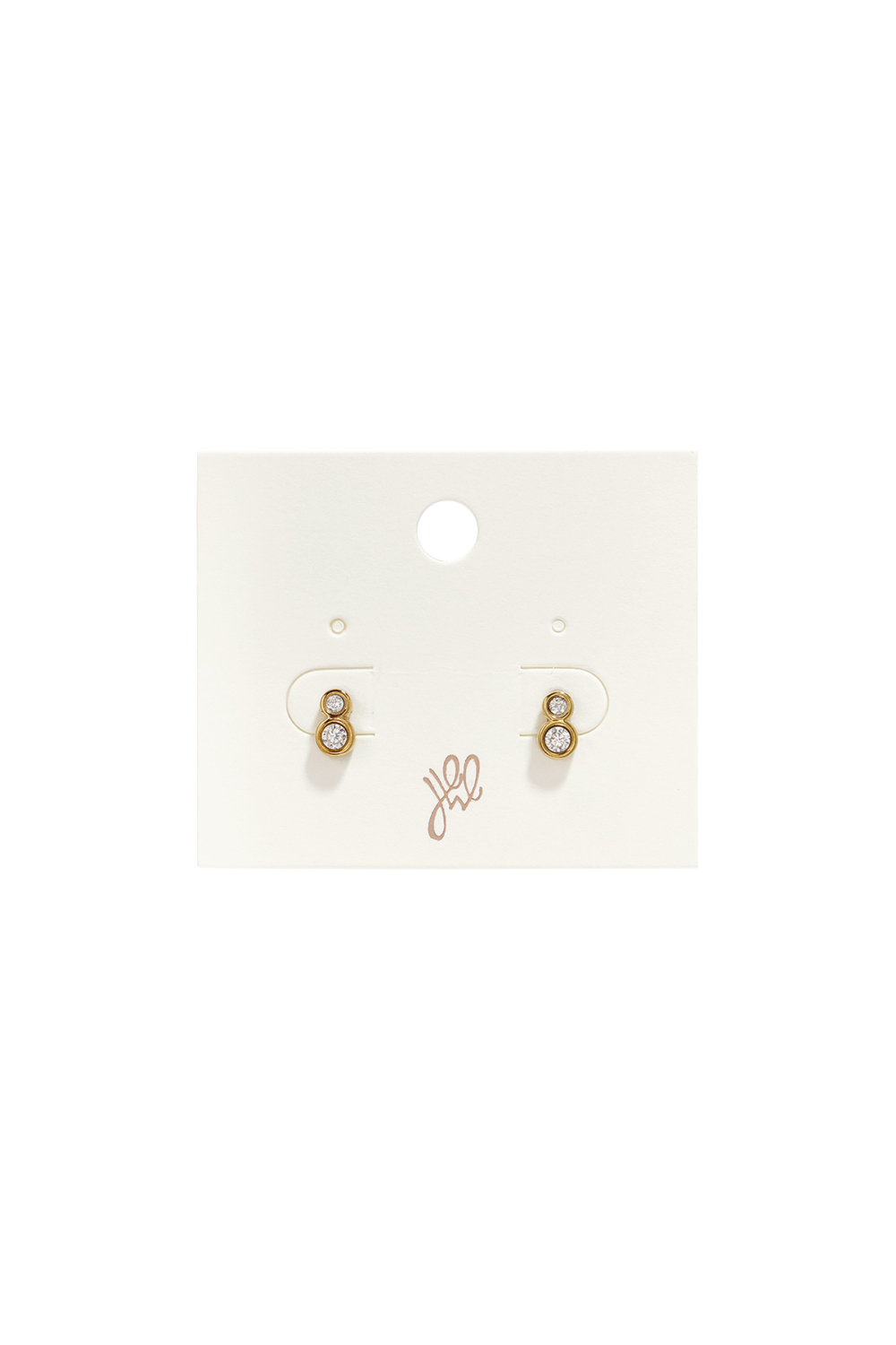 Stainless Steel Stud Earrings Circle Simple Daily Simple Series Women's Jewelry Picture3