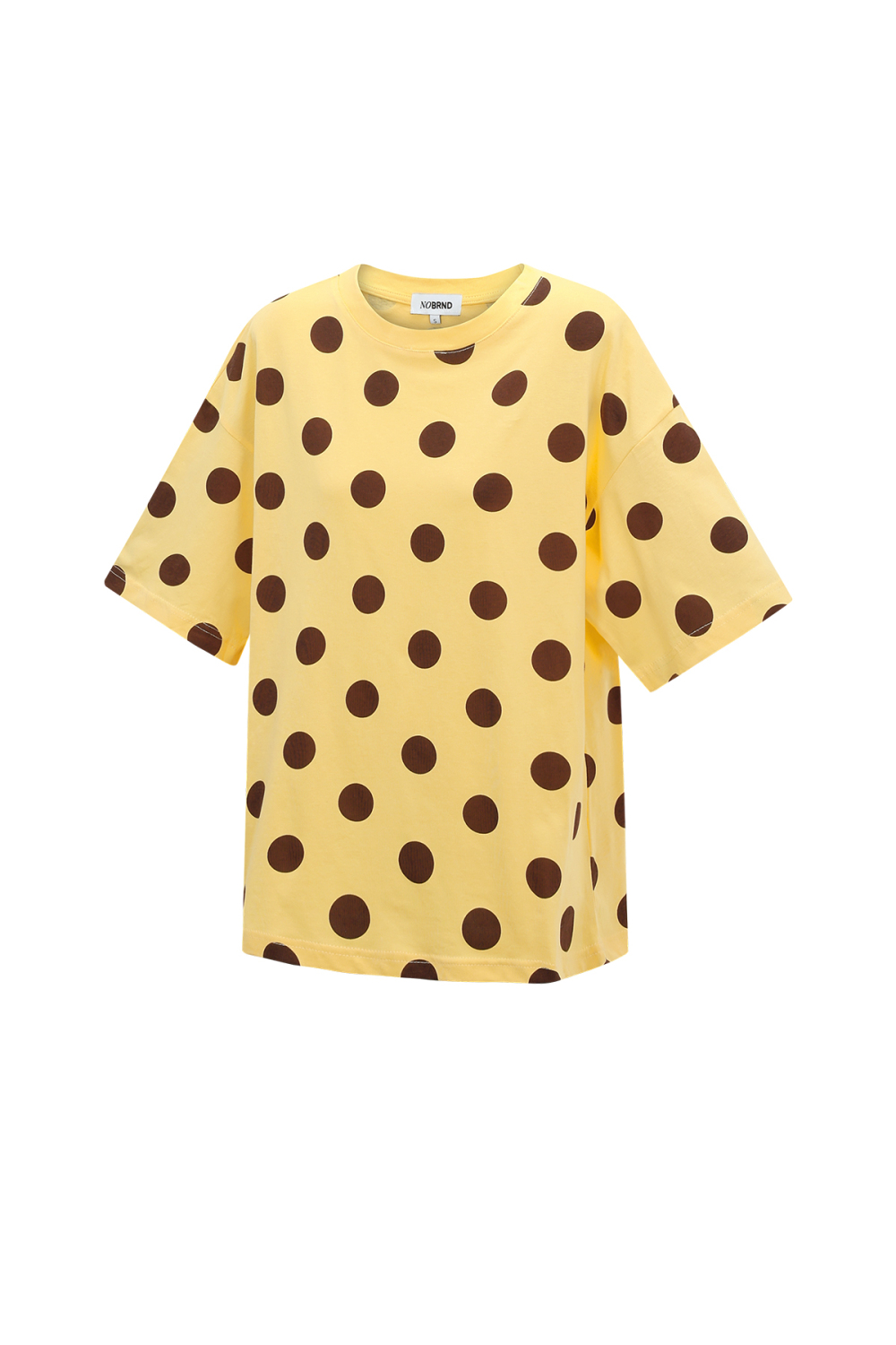 Ein-Schulter-Top Mit Polka-Dots Bild2