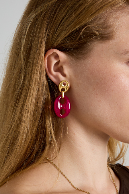 Acrylic Drop Earrings Geometric Shape Casual Daily Simple Series Women's jewelry 2