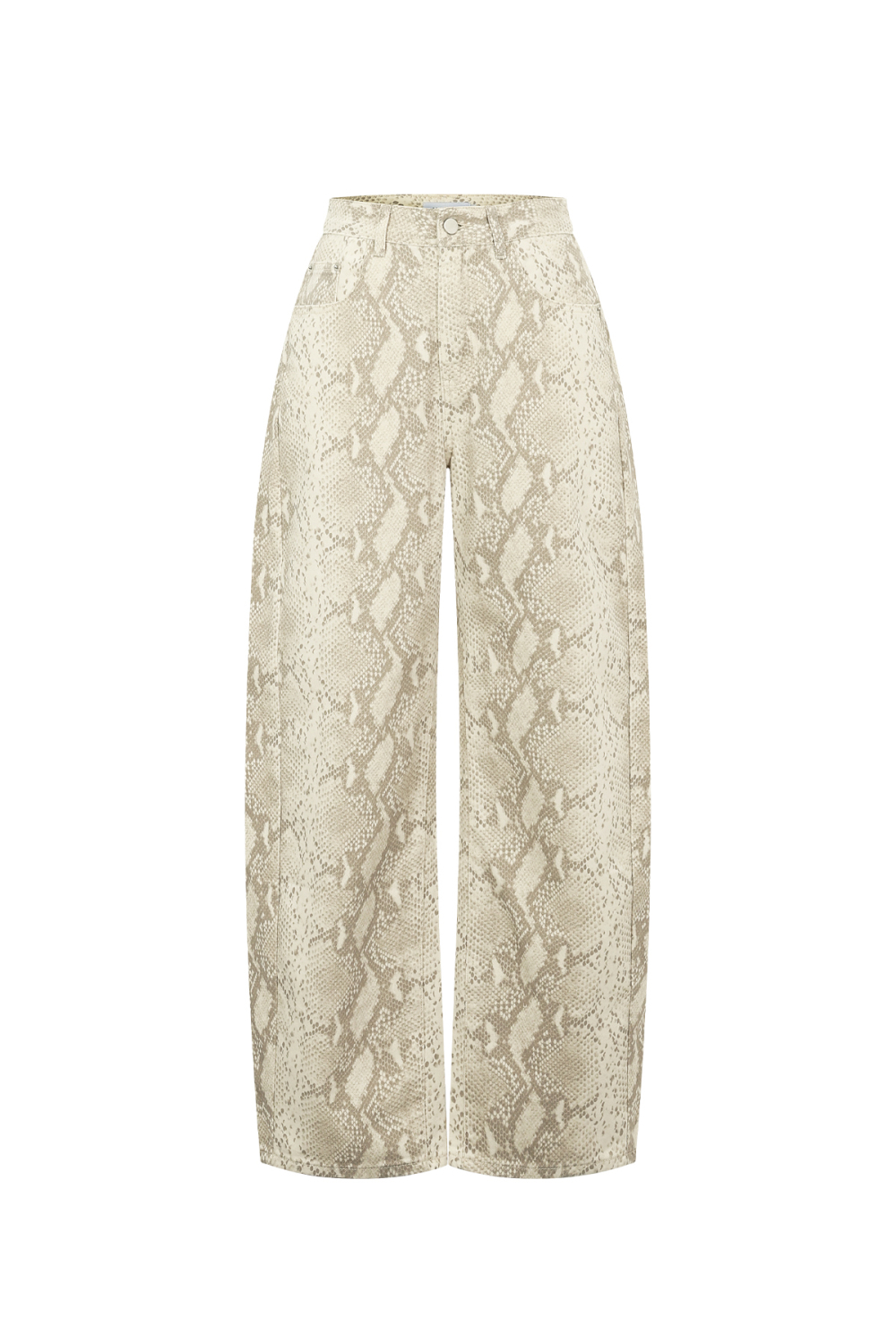 Snake Print Jeans 