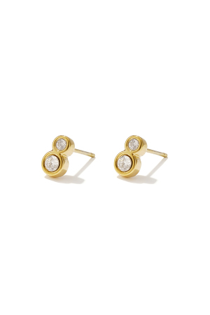 Stainless Steel Stud Earrings Circle Simple Daily Simple Series Women's Jewelry h5 