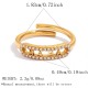 Gold Color/One Size/Style1