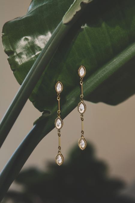 Ohrhänger aus Edelstahl, ellipsenförmig, für lässige Anlässe/Partys, schlichte Serie, Damenschmuck 2