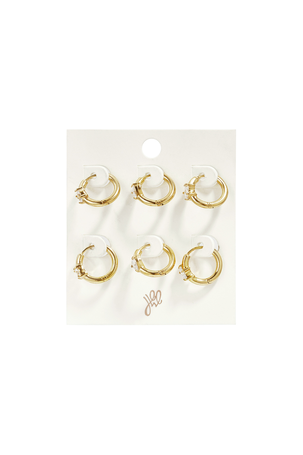 Roestvrijstalen Oorbellen Setjes Circle Simple Daily Simple Serie Dames Sieraden h5Afbeelding3