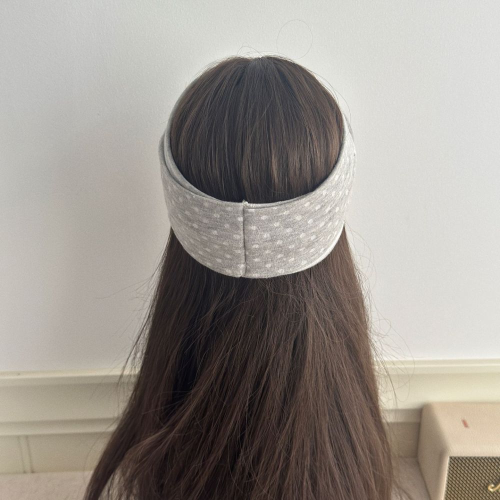 Simple Series Casual Letter Twist Stripe Polka Dots Mixed Color Polyester Rhinestone Hair Bands Picture5