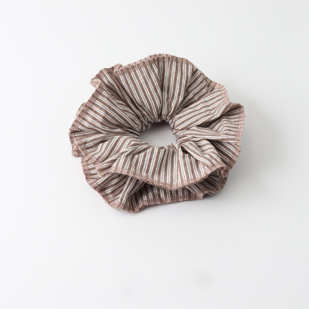 Simple Series Daily Stripe Polyester Scrunchies
