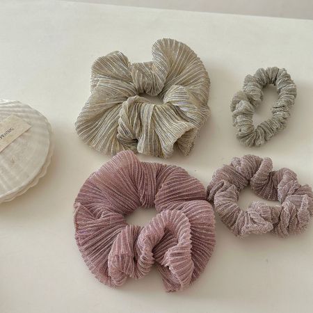 Simple Series Daily Solid Color Fabric Scrunchies