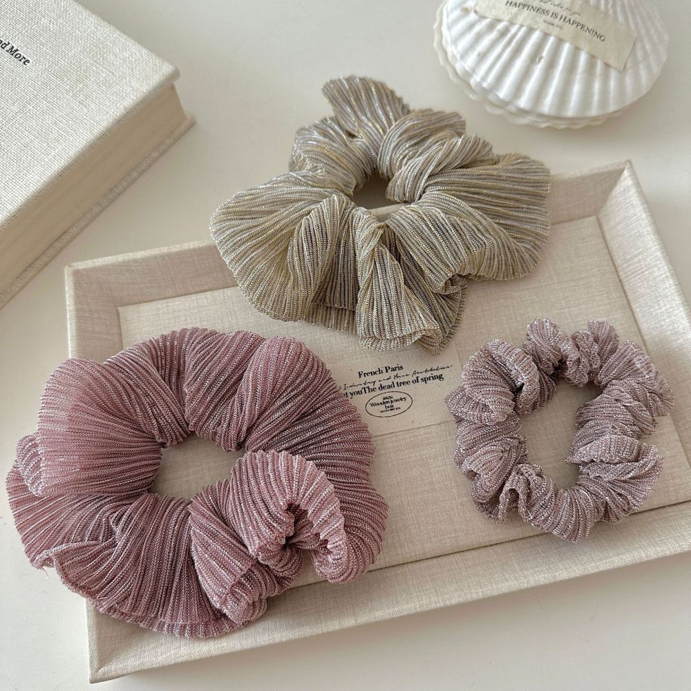 Simple Series Daily Solid Color Fabric Scrunchies Picture3