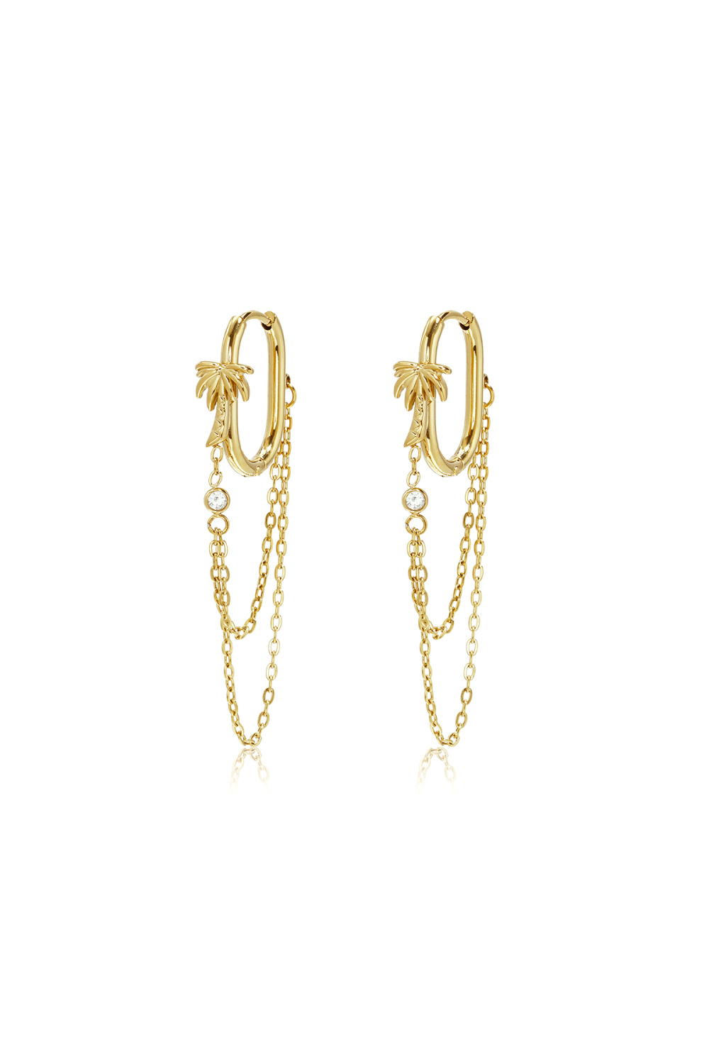 Dangle Earrings Chain Simple Daily Simple Series Women's Jewelry 