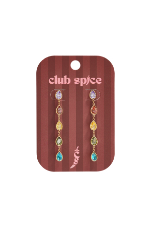 Stainless Steel Dangle Earrings Droplet Elegant Gathering/Party Luxurious Series Women's Jewelry h5 Picture2