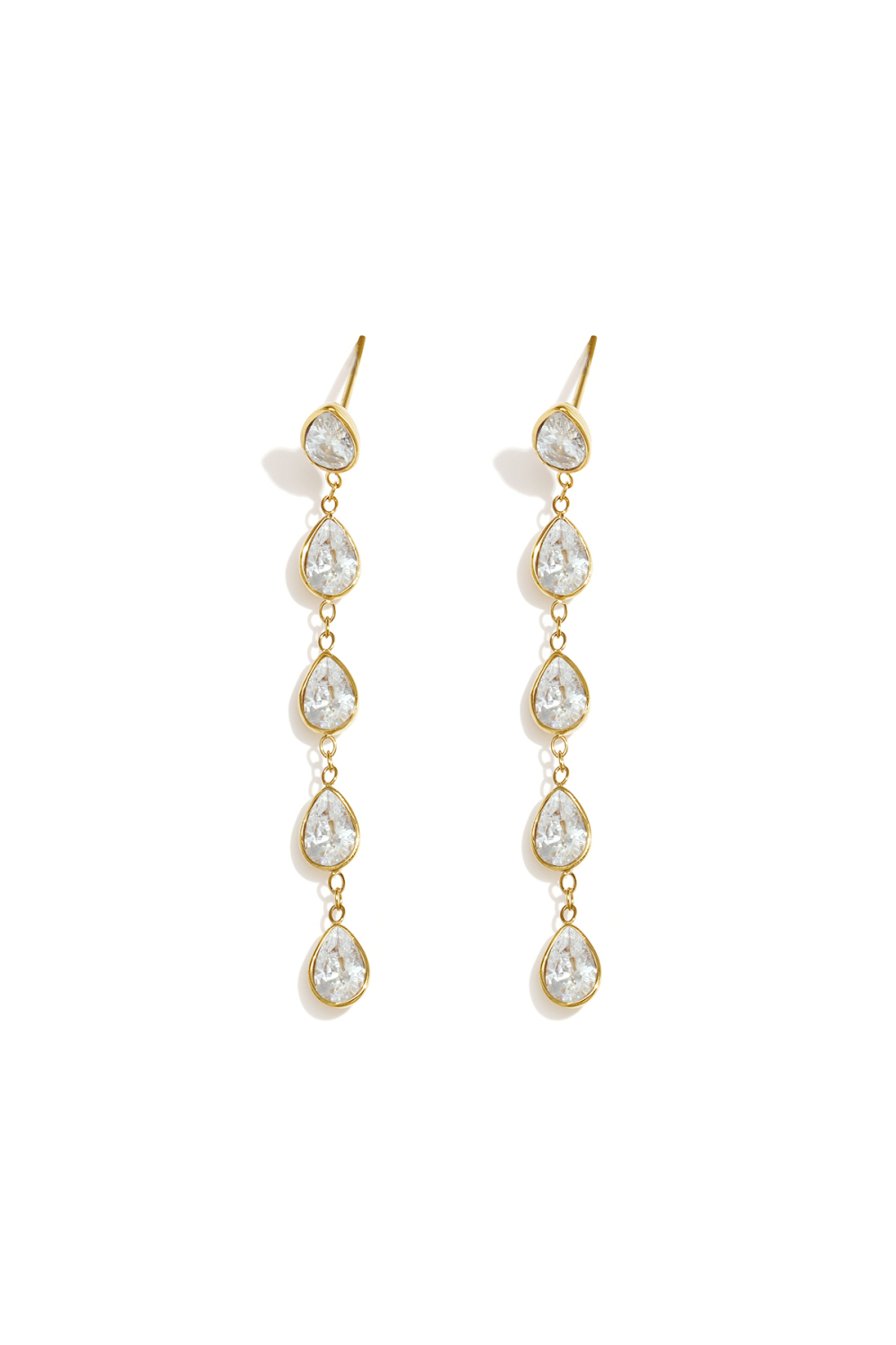 Stainless Steel Dangle Earrings Droplet Elegant Gathering/Party Luxurious Series Women's Jewelry 