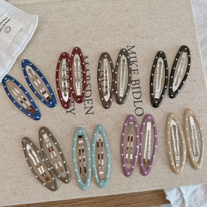 Simple Series Daily Polka Dots Alloy Hair Clips h5 Picture3