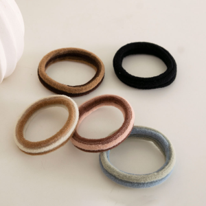 Simple Series Daily Stripe Mixed Color Fabric Scrunchies h5 Picture2