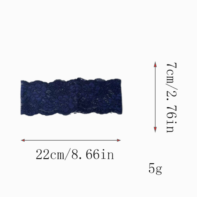 Simple Series Elegant Flower Hollowed-Out Lace Hair Bands Picture4