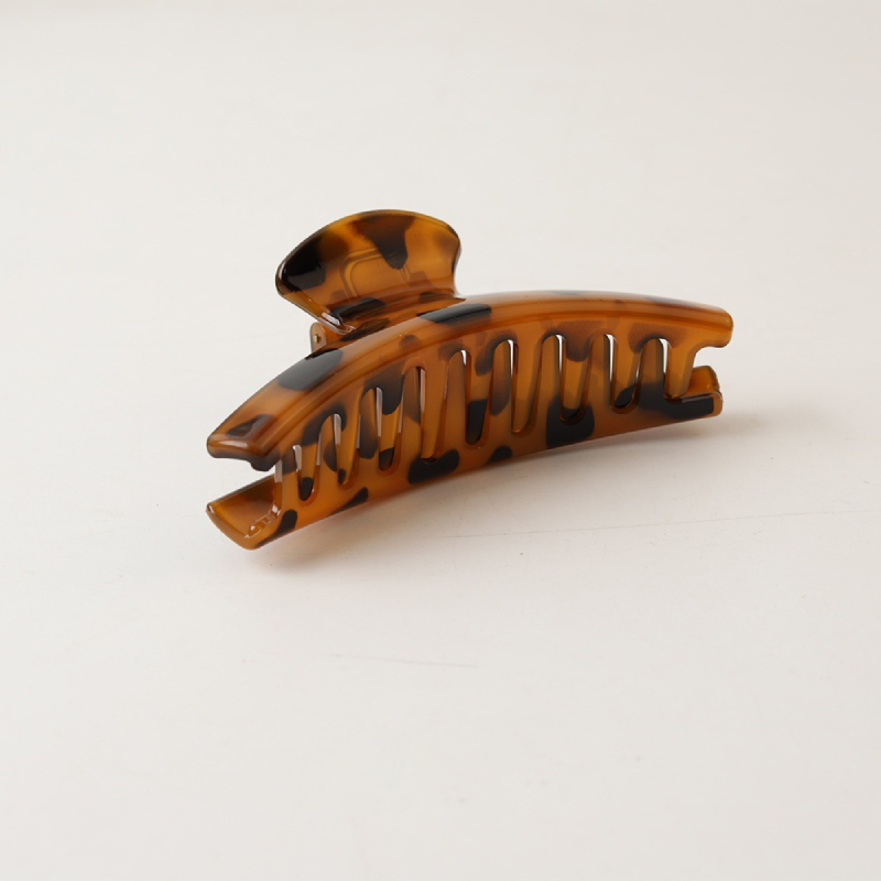 Simple Series Retro Leopard Print Mixed Color Pc Hair Claws Picture3
