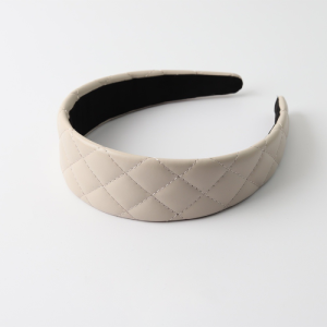 Simple Series Daily Solid Color Pu Hair Bands h5