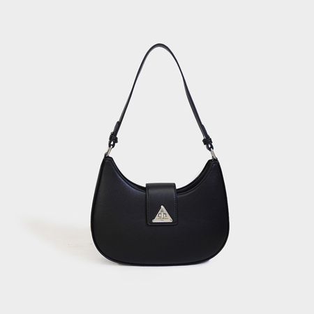 Office Style Metal Hardware Solid Color Pu Women's Shoulder Bags 2