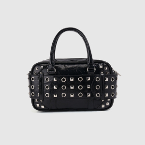 Streetwear Style Studded Rivet Pu Women's Handbags h5 Picture6