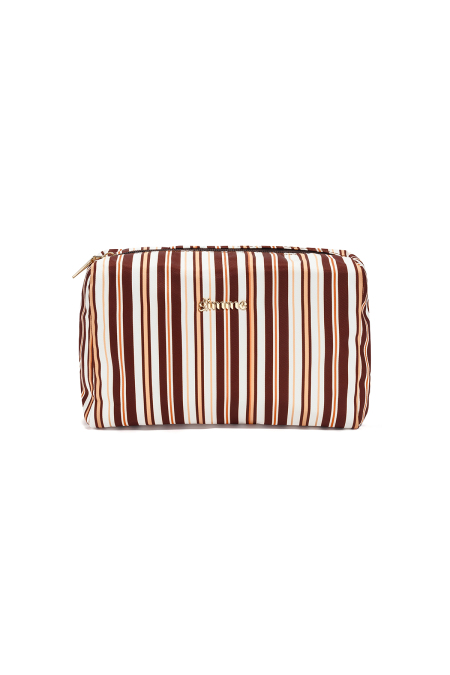 Makeup Bags Stripe Simple Polyester Daily Accessories