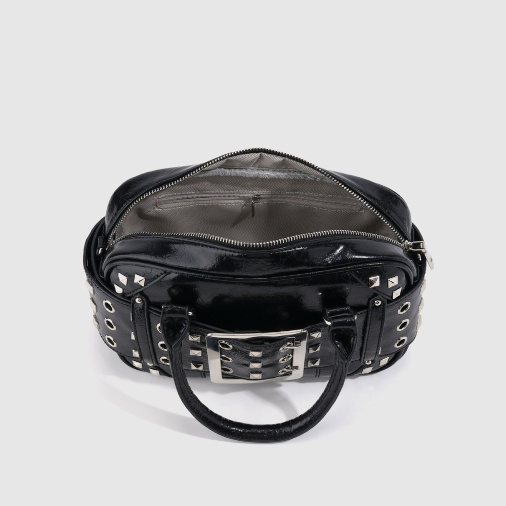 Streetwear Style Studded Rivet Pu Women's Handbags Picture5