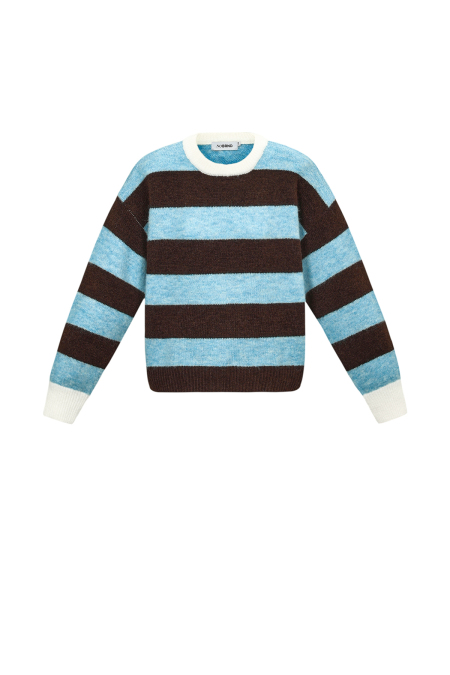 The hairy striped sweater 2