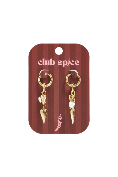 Stainless Steel Dangle Earrings Heart Simple Daily Simple Series Women's Jewelry 2