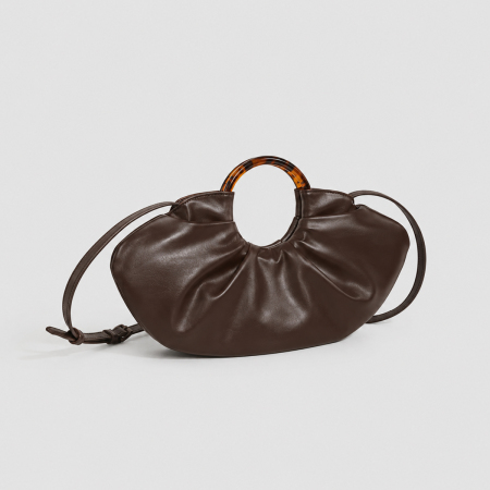 Bolsos de mano para mujer de PU de color liso, estilo parisino chic. 2