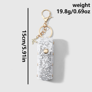 Simple Series Daily Solid Color Alloy Bag Charms h5 Picture2