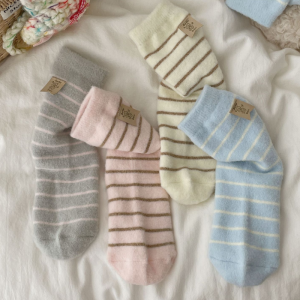 Basic Stripes Mid-Calf Socks h5 Picture3