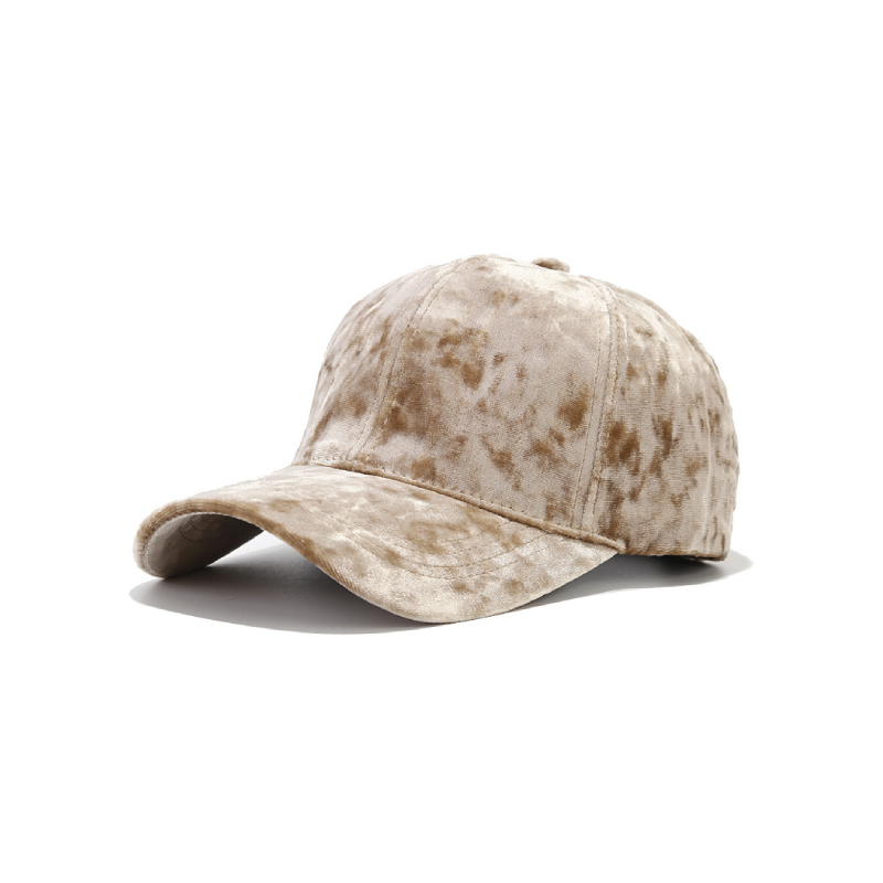 Simple Series Retro Solid Color Velvet Baseball Cap h5Picture2