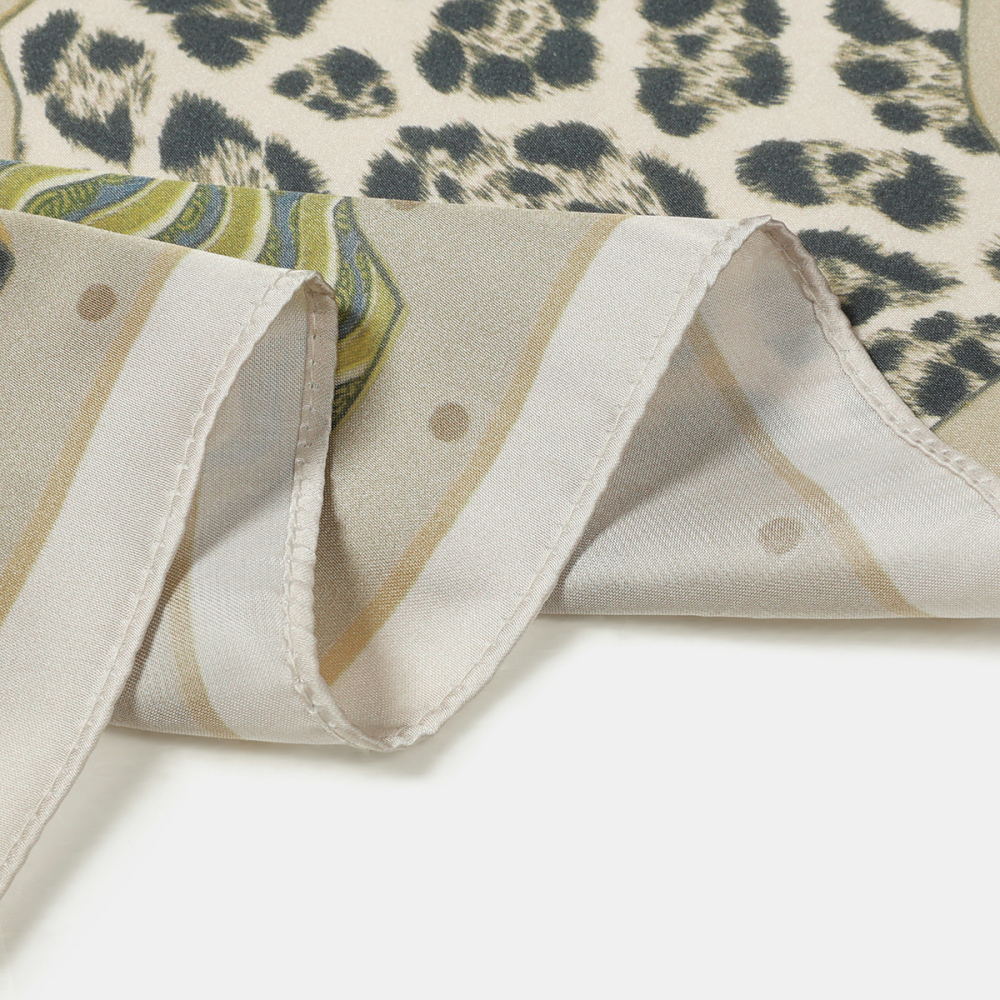 Retro Leopard Print Polyester Women's Bandana h5Picture5