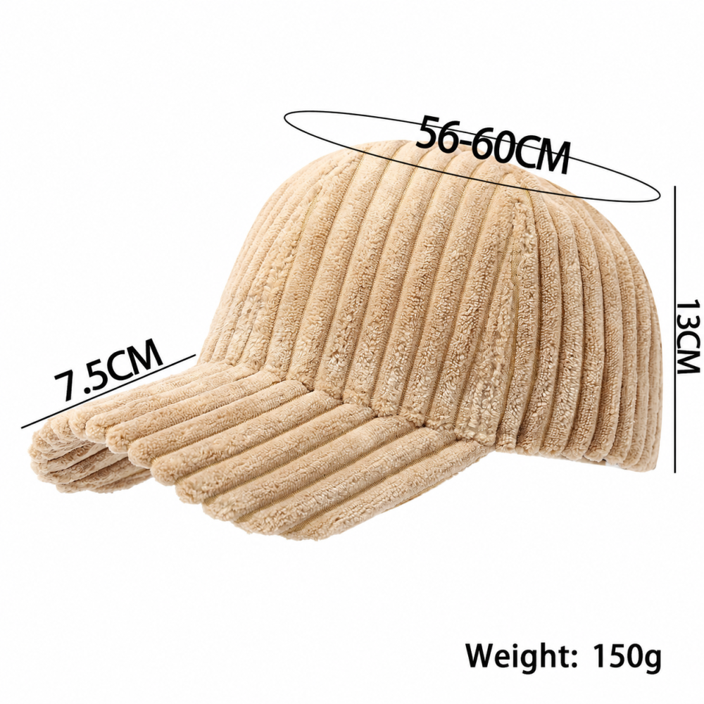 Simple Series Baseballkappe Aus Polyester, Einfarbig, Für Den Täglichen Gebrauch h5Bild6
