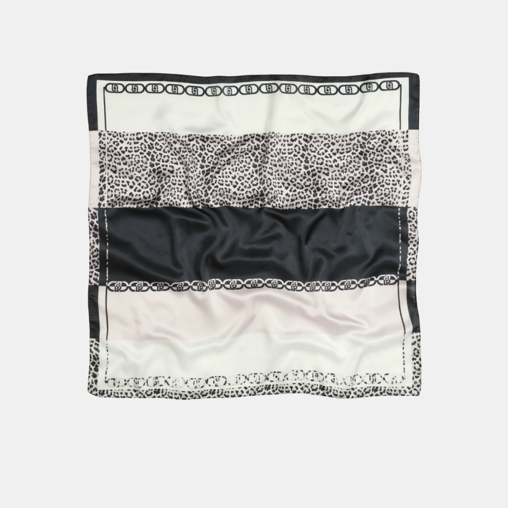 Retro Leopard Print Mixed Color Polyester Women's Bandana Picture2