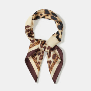 Retro Leopard Print Polyester Women's Bandana h5 Picture3
