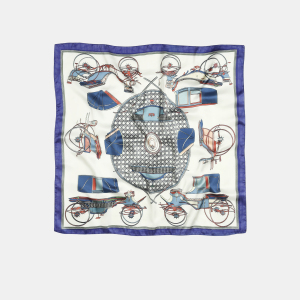 Vintage Carriage Pattern Polyester Women's Bandana h5 Picture2