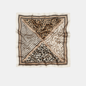 Retro Leopard Print Polyester Women's Bandana h5 Picture2