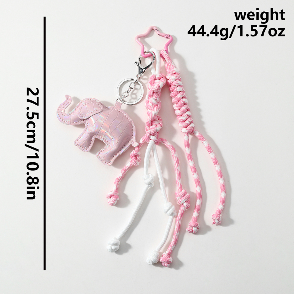 Simple Series Daily Animal Solid Color Beads Alloy Bag Charms h5Picture2