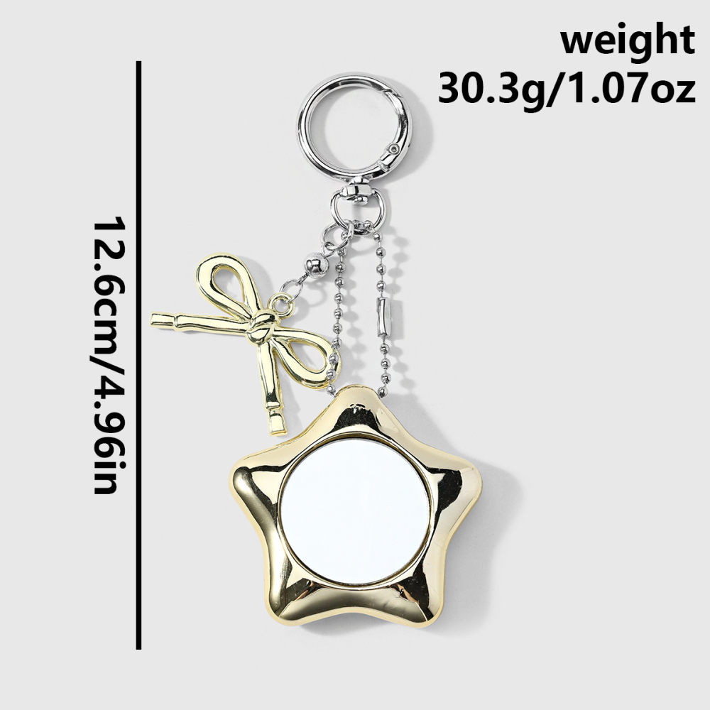 Simple Series Daily Heart Star Note/Instrument Alloy Bag Charms h5Picture2
